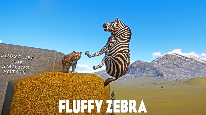 Plains Zebra Ragdools - Zebra Fluffy | Zebra Ragdool | Planet Zoo 🦓 (Euphoria Physics Funny Moments)