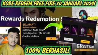 KODE REDEEM FREE FIRE TERBARU 30 JANUARI 2024 HARI INI - KODE REDEEM FF TERBARU 30 JANUARI 2024