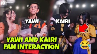 YAWI VS KAIRI FAN INTERACTION IN MPL ID (ENG SUBS)