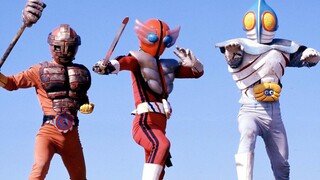 [Tokusatsu MAD] Ba vị thần siêu phàm của chúng ta "MV Bài hát kết thúc ba chiến binh siêu thần われら超神