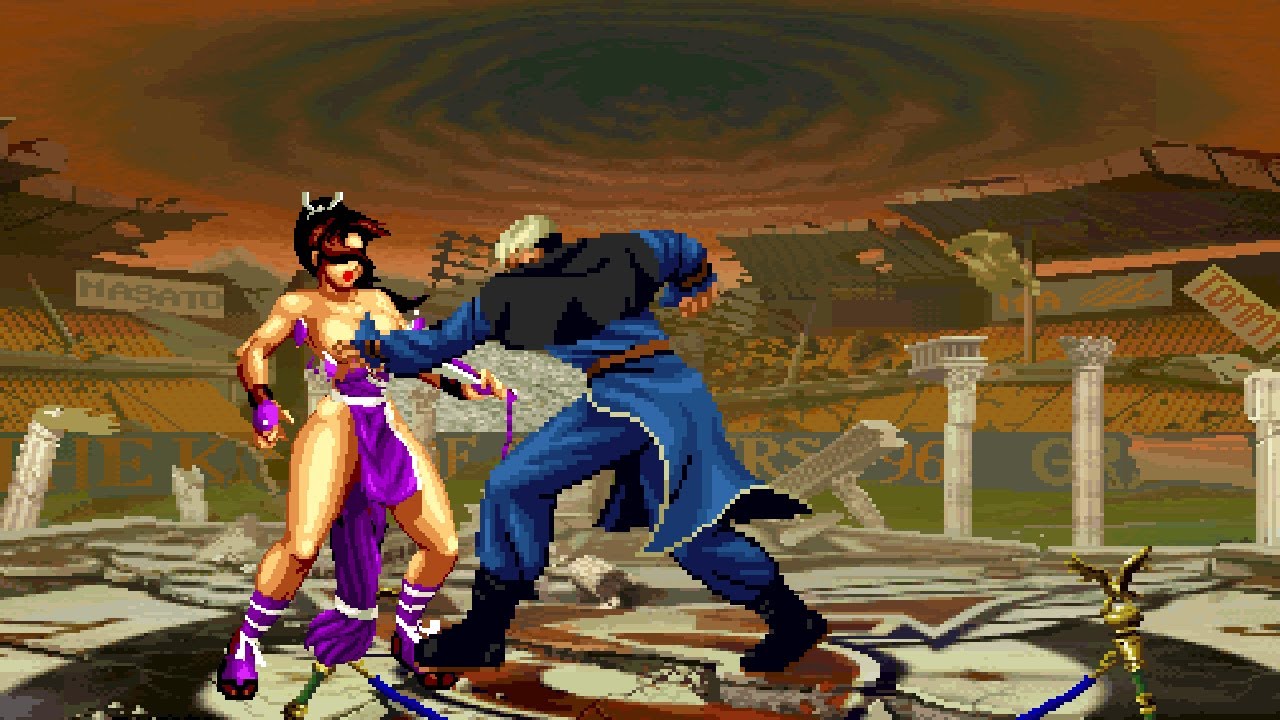 MUGEN KOF：Mai VS Goenitz - Bilibili