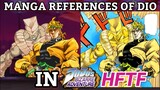 Jojo Manga References in Jojo HFTF: DIO