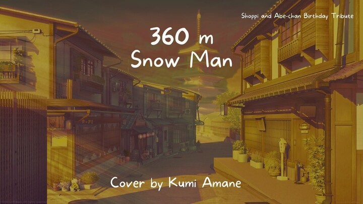 【BIRTHDAY TRIBUTE COVER】Snow Man (Watanabe Shota, Abe Ryouhei, Meguro Ren) - 360m
