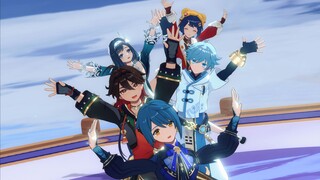 [Genshin Impact MMD] Jiaming/Xingqiu/Chongyun/Xiangling/Lanyan-MOTTO!!!