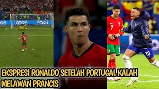 Ekspresi Ronaldo Setelah Portugal Kalah Adu Penalti Lawan Prancis Di Perempat Final Euro 2024