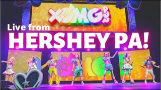 XOMG POP on tour with JoJo Siwa in Hershey, PA