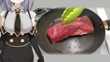 【VTuber】Không bao giờ thất bại! Siêu đơn giản! Cách nấu thịt bò nửa chín