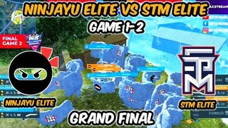 GRAND FINAL !! NINJAYU ELITE VS STM ELITE GAME 1-2 DGWIB FREE FIRE CLASH SQUAD SEASON 2