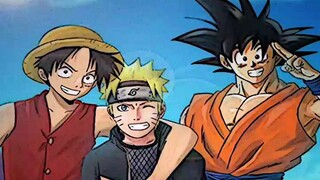 TRIO KUNING GOKU NARUTO DAN LUFFY 🔥😎