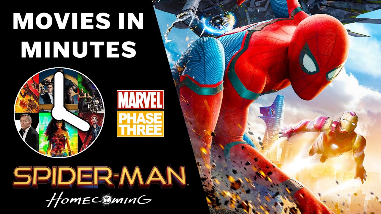 Spider-Man: Homecoming in 4 Minutes - (Marvel Phase Three Recap) [MCU #16]  - Bilibili