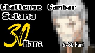 ||Challenge Gambar Selama 30 Hari|| Hari ke 6 "Geralt Of Rivia (The Witcher)