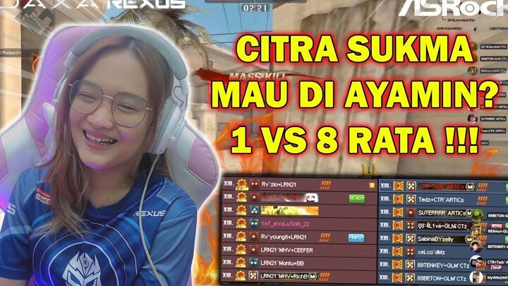 RATA 1 VS 8!! CITRA SUKMA MAU DIAYAMIN HOHOHO - POINT BLANK INDONESIA