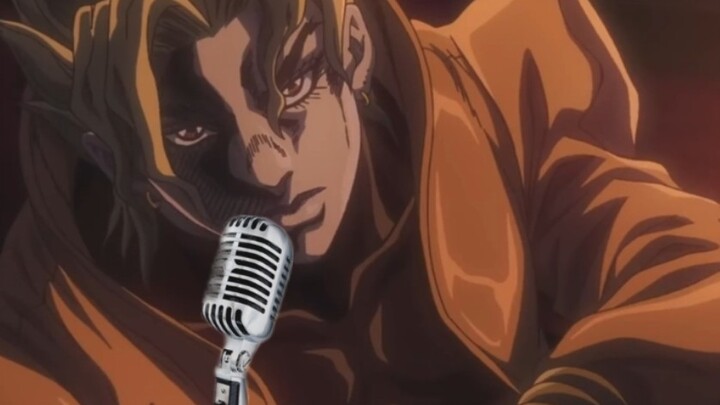 DIO shows off his singing voice to Father Pucci