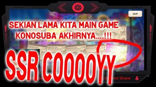 Gacha Konosuba - Sekian Lama Kita Main Game Konosuba Akhirnya Dapet SSR!