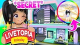 *SECRET FOOD OBBY* NEW HOUSE in LIVETOPIA Roleplay (roblox)