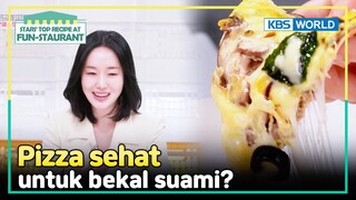 [IND/ENG] Pizza yang sehat dan praktis buat bekal suami! | Fun-Staurant | KBS WORLD TV 240513