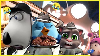 Bernard Bear & Talking Tom & Oddbods  & Angry Birds  - Coffin Dance Song Astronomia (Cover)