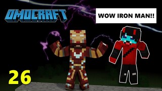 OMOCRAFT #26 - MALA IRON MAN!! (TRAINING) || Minecraft SMP