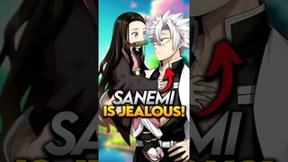 Sanemi is Jealous of Nezuko and Tanjiro! Demon Slayer Hashira Training Arc #demonslayer #shorts