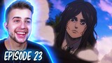 WHAT HAPPENS NEXT?! Attack On Titan Season 4 Part 2 Episode 23 REACTION + REVIEW!!