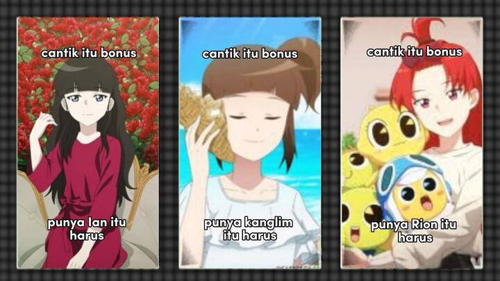 cantik itu bonus punya dia itu harus