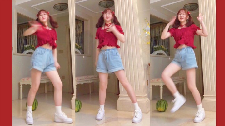 A food broadcaster's zero-based dance, Part 5 Red Velvet-red flavor (Bai Gan Ma)