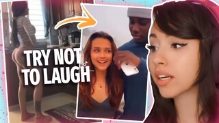 FUNNY MEMES COMPILATION | 97% LOSE 😱 Try Not To Laugh Challenge by Lazyus - REACTION !!!