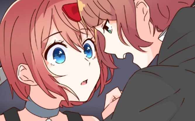 [Revised] Kissing scene with the villain (Gender-swapped Monica x Sayori)