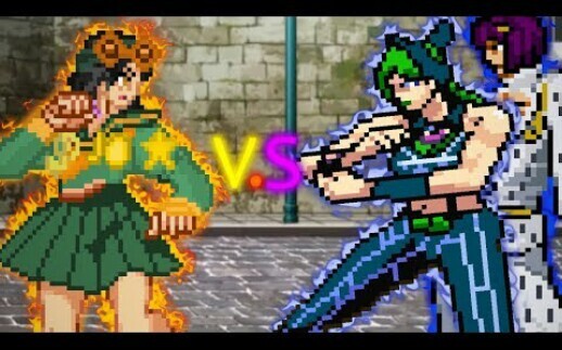 静·乔斯达 VS 空条徐伦&布鲁诺·布加拉迪