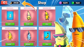 CLAIM ALL NEW SKINS BANANA BONANZA 🤩 - Stumble Guys