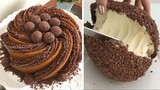 So Yummy Chocolate Cake Decorating To Impress Your Family _ Satisfying Chocolate