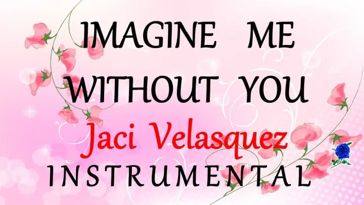 IMAGINE ME WITHOUT YOU -  JACI VELASQUEZ instrumental (lyrics)