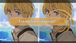 Cute/soft Transition tutorial in [alight motion] PAID!