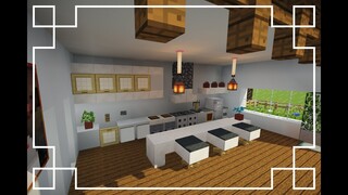 ⚒️[Minecraft] : How to make a Kitchen