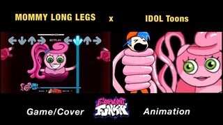 Poppy Playtime MOMMY LONG LEGS vs BF & Huggy Wuggy | GAME x FNF Animation