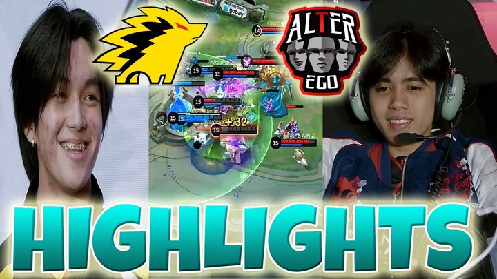 ONIC ID VS. ALTER EGO FULLGAME HIGHLIGHTS | MPL ID S13 WEEK 6 DAY 2
