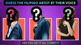 Guess The Filipino Singer by Their SINGING VOICE! | Filipino 2023 Edition |