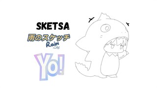 ブルーマン Yo! Draw Art Chibi (Sketsa)