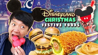 BEST FOODS at Disneyland CHRISTMAS | STAR WARS Galaxy's Edge FOOD REVIEW!