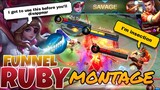Funnel RUBY Montage | THANK YOU Everyone! for supporting us at Tiktok and YouTube | Mobile Legend
