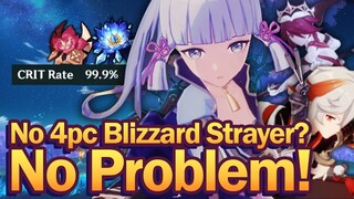 My Ayaka Team Comp: Coping Without 4pc Blizzard Strayer Artifacts and Permafreeze