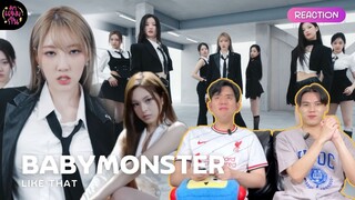 [REACTION] BABYMONSTER - LIKE THAT (EXCLUSIVE PERFORMANCE VIDEO) | สวย เริ่ด เชิ่ด เบบี้บอสเบม่อน!!