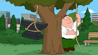 Family Guy: When Pete got hit by a metal felt