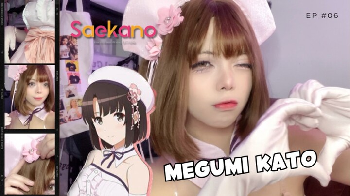 COSPLAY WAIFU TOP TIER! MEGUMI KATO - SAEKANO COSPLAY #GRWM COSPLAY EP 06