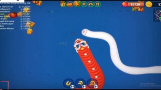 Worms Zone.io #003 Game of earthworms - Rắn Săn Mồi, rắn hyền thoại, kịch tính _
