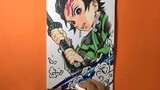 Drawing Tanjiro Kamado from Demon Slayer | 鬼滅の刃 |