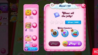 CANDY CRUSH SAGA LEVEL 149 (NEW VERSION)
