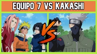 Naruto: Equipo 7 vs Kakashi - [Análisis] - Quién debió ganar?