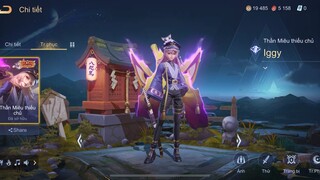 Liên Quân Mobile - Review Skin Iggy Thần Miêu Thiếu Chủ