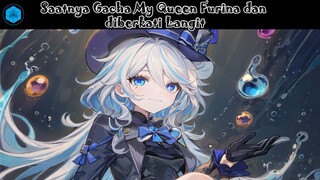 Gacha My Queen Furina sama Signature | Genshin Impact